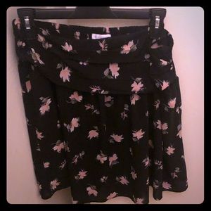 New York & Co Floral Skirt